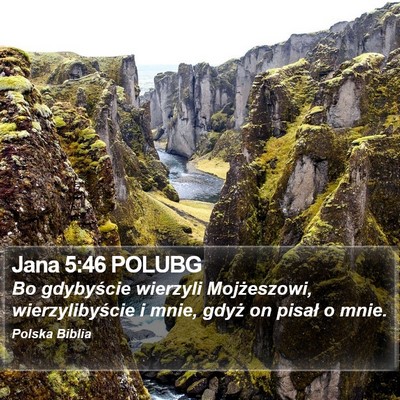 Jana 5:46 POLUBG Bible Verse Image