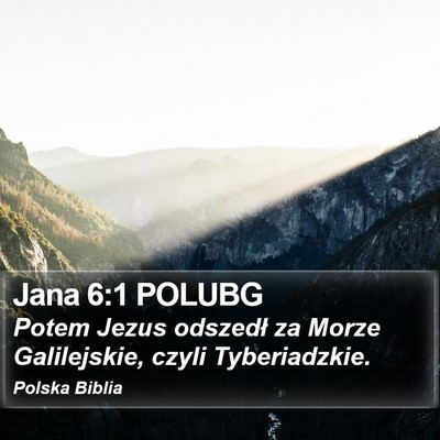 Jana 6:1 POLUBG Bible Verse Image