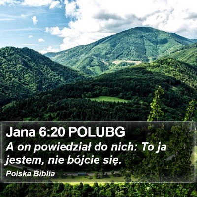 Jana 6:20 POLUBG Bible Verse Image