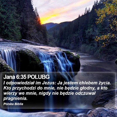 Jana 6:35 POLUBG Bible Verse Image