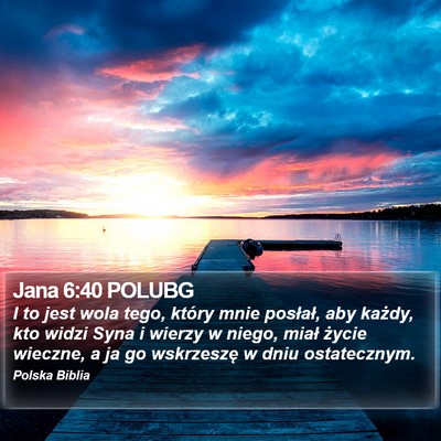 Jana 6:40 POLUBG Bible Verse Image
