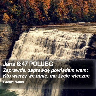 Jana 6:47 POLUBG Bible Verse Image