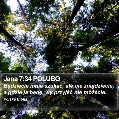 Jana 7:34 POLUBG Bible Verse Image