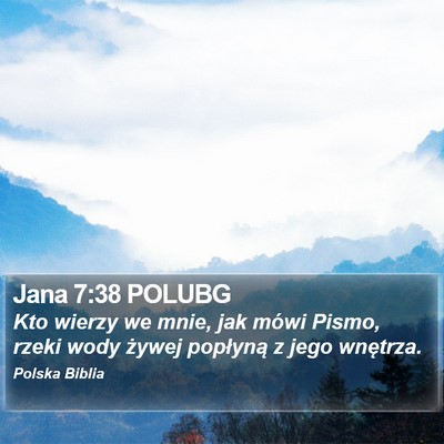 Jana 7:38 POLUBG Bible Verse Image