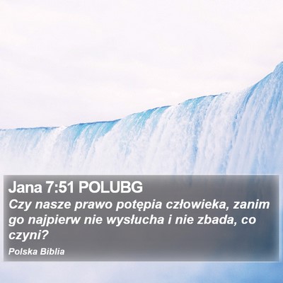 Jana 7:51 POLUBG Bible Verse Image