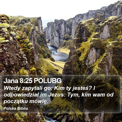 Jana 8:25 POLUBG Bible Verse Image