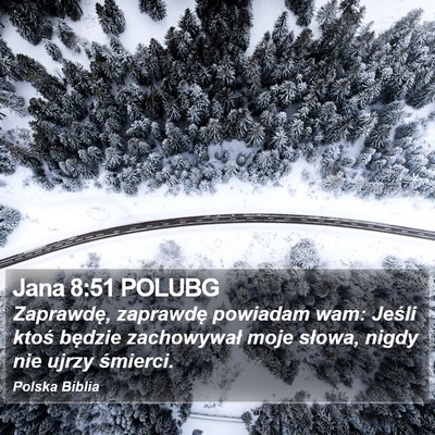 Jana 8:51 POLUBG Bible Verse Image