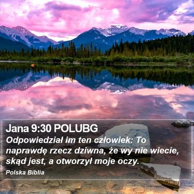 Jana 9:30 POLUBG Bible Verse Image