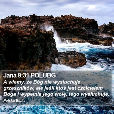 Jana 9:31 POLUBG Bible Verse Image