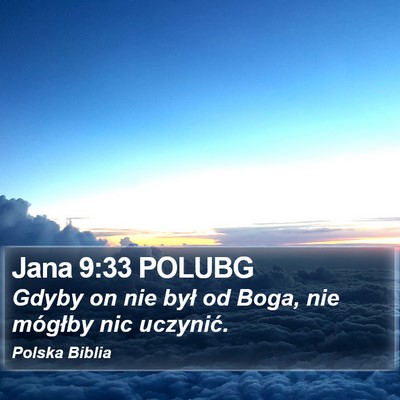 Jana 9:33 POLUBG Bible Verse Image