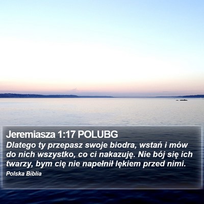 Jeremiasza 1:17 POLUBG Bible Verse Image