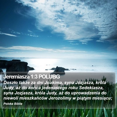 Jeremiasza 1:3 POLUBG Bible Verse Image