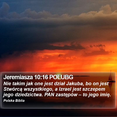 Jeremiasza 10:16 POLUBG Bible Verse Image