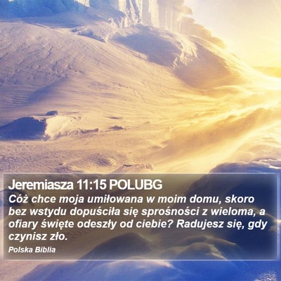 Jeremiasza 11:15 POLUBG Bible Verse Image