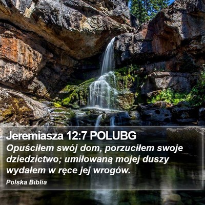 Jeremiasza 12:7 POLUBG Bible Verse Image
