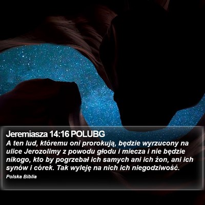 Jeremiasza 14:16 POLUBG Bible Verse Image
