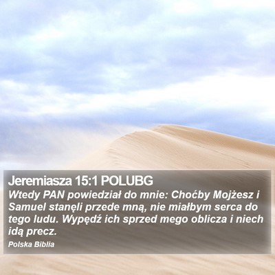 Jeremiasza 15:1 POLUBG Bible Verse Image