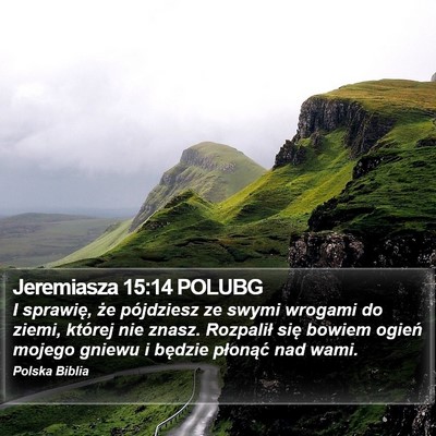Jeremiasza 15:14 POLUBG Bible Verse Image