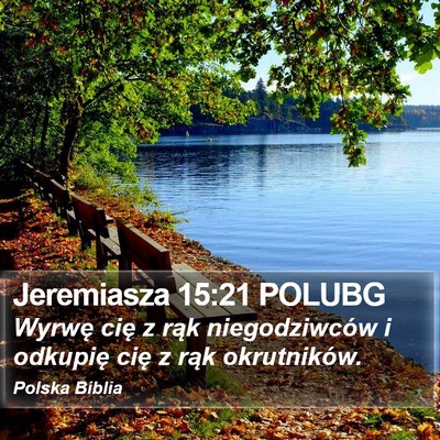 Jeremiasza 15:21 POLUBG Bible Verse Image