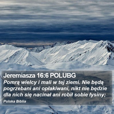 Jeremiasza 16:6 POLUBG Bible Verse Image
