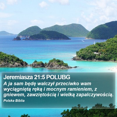 Jeremiasza 21:5 POLUBG Bible Verse Image