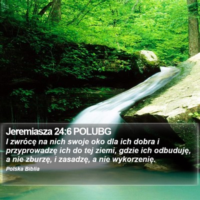 Jeremiasza 24:6 POLUBG Bible Verse Image