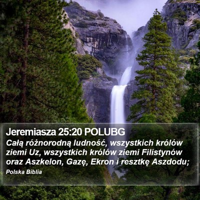 Jeremiasza 25:20 POLUBG Bible Verse Image