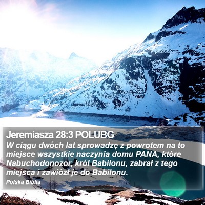 Jeremiasza 28:3 POLUBG Bible Verse Image