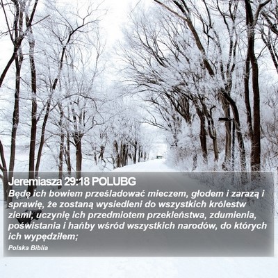 Jeremiasza 29:18 POLUBG Bible Verse Image