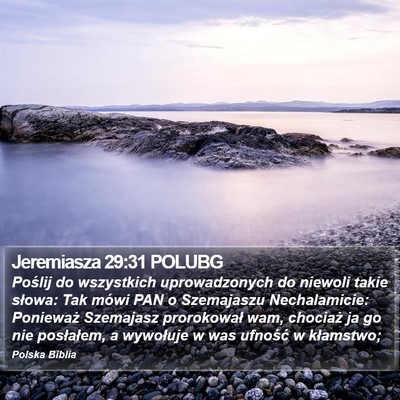Jeremiasza 29:31 POLUBG Bible Verse Image
