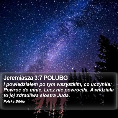 Jeremiasza 3:7 POLUBG Bible Verse Image