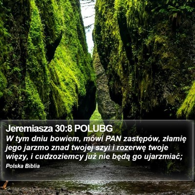 Jeremiasza 30:8 POLUBG Bible Verse Image