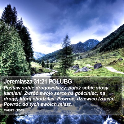 Jeremiasza 31:21 POLUBG Bible Verse Image