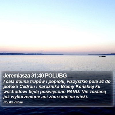 Jeremiasza 31:40 POLUBG Bible Verse Image