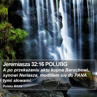 Jeremiasza 32:16 POLUBG Bible Verse Image