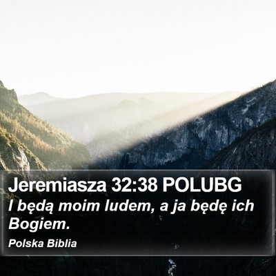 Jeremiasza 32:38 POLUBG Bible Verse Image