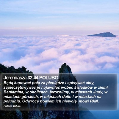 Jeremiasza 32:44 POLUBG Bible Verse Image