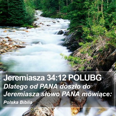 Jeremiasza 34:12 POLUBG Bible Verse Image