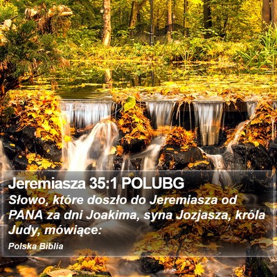 Jeremiasza 35:1 POLUBG Bible Verse Image