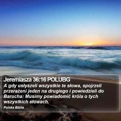 Jeremiasza 36:16 POLUBG Bible Verse Image