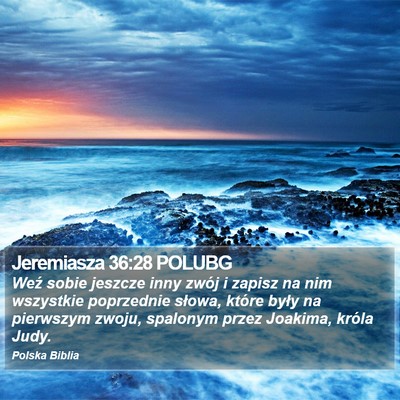 Jeremiasza 36:28 POLUBG Bible Verse Image