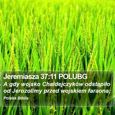 Jeremiasza 37:11 POLUBG Bible Verse Image