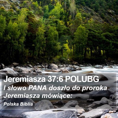 Jeremiasza 37:6 POLUBG Bible Verse Image