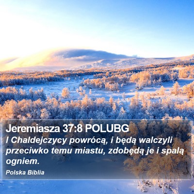 Jeremiasza 37:8 POLUBG Bible Verse Image