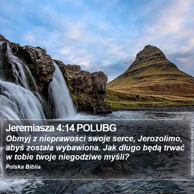 Jeremiasza 4:14 POLUBG Bible Verse Image