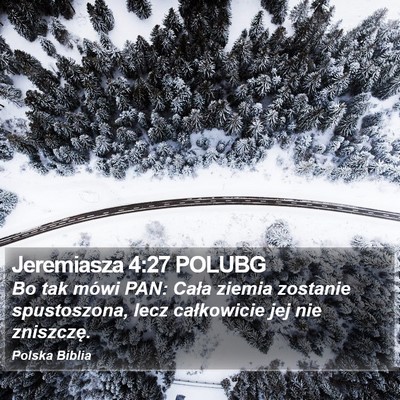 Jeremiasza 4:27 POLUBG Bible Verse Image