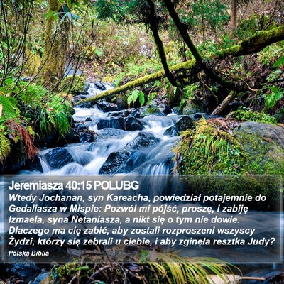 Jeremiasza 40:15 POLUBG Bible Verse Image