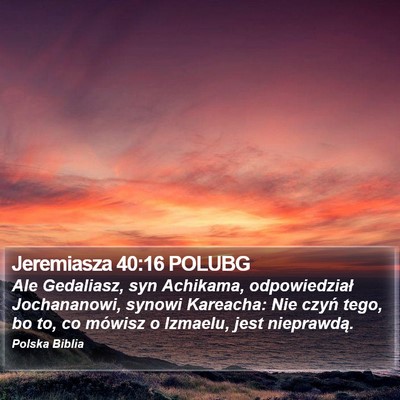 Jeremiasza 40:16 POLUBG Bible Verse Image