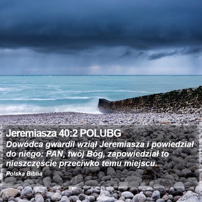Jeremiasza 40:2 POLUBG Bible Verse Image