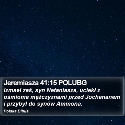 Jeremiasza 41:15 POLUBG Bible Verse Image
